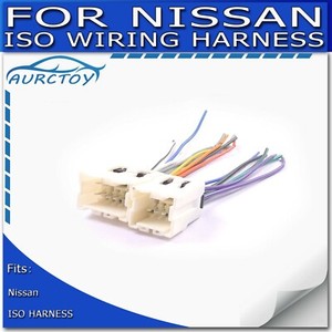 ISO Wiring Harness For Nissan Patrol GQ GU GU7 Y61 radio adaptor