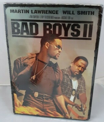 BAD BOYS II DVD Will Smith & Martin Lawrence 2003 Widescreen NEW AND SEALED