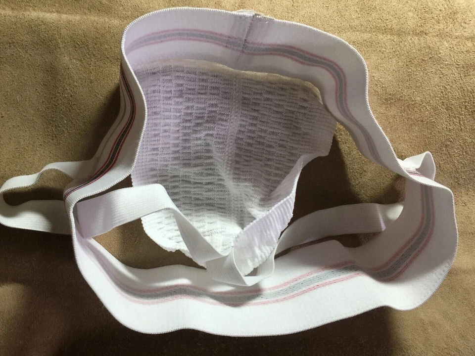 ADAMS VINTAGE AÑOS 90 JOCKSTRAP Se adapta a 34" 36" 38" 40" JOG GIMNASIO NADAR Camping Ropa interior Foto 2 de 4