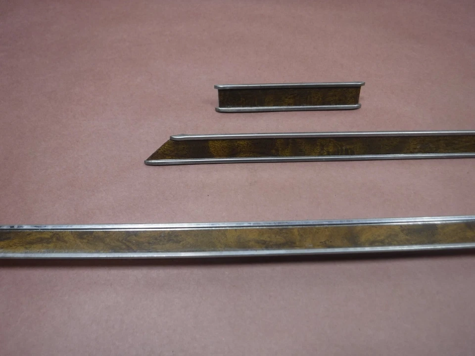 Panel de puerta de pasajero delantero Jeep Grand Wagoneer 86-91 moldura de madera de fábrica OEM Foto 3 de 4