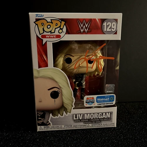 Liv Morgan Signed Funko Pop w/ Exact Video Proof (WWE Wrestling Autograph #129)
