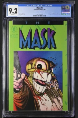 The Mask 1 CGC 9.2 Truman Show Cable Guy Dumb & Dumber Liar Liar Ace Ventura