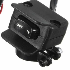 Heavy Duty Handlebar Control Line Winch Rocker Switch Handlebar Control Warn