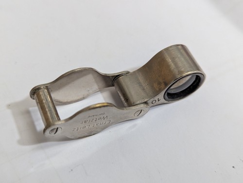 Old Vintage ERNST LEITZ WETZLAR (Leica) 10x Hand Loupe, Magnifier - Picture 6 of 17