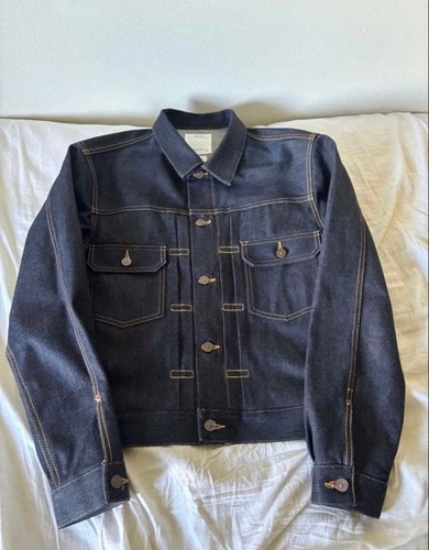 USED BRAND NEW 23SS VISVIM 101 JKT UNWASHED DENIM UNUSED