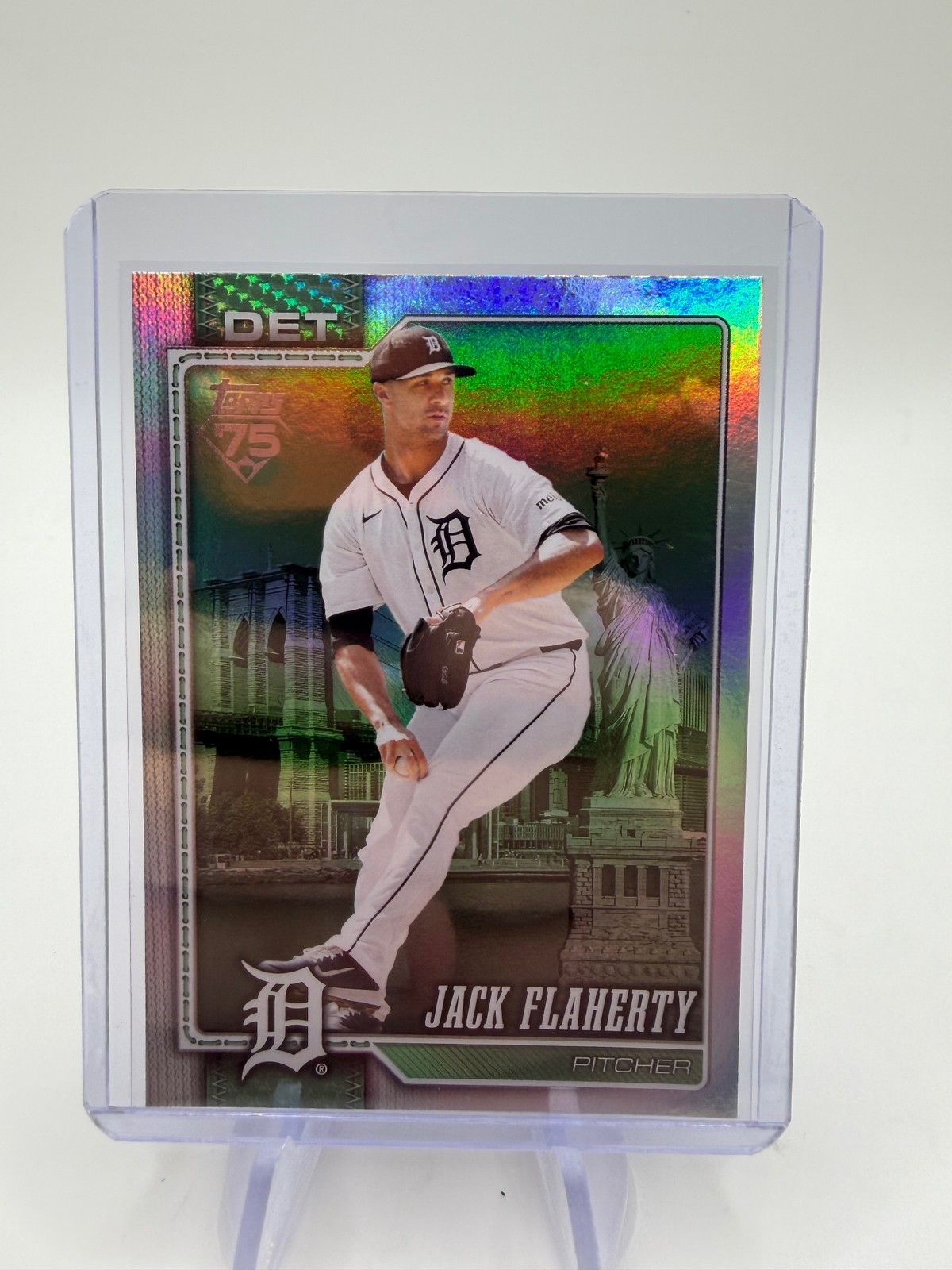 2026 Topps #658 Jack Flaherty Big Apple Foil