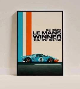 Ford Gt40 Poster | eBay