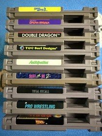 6 of 6 Nintendo Lot; NES Auction Tested Authentic Clean Mario 3 Dream Master