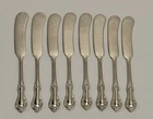 International Silver Joan Of Arc Solid Sterling Silver Butter Knives – Set of 8