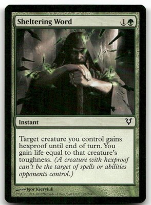 Sheltering Word #192 (NM) Avacyn Restored AVR Magic MTG