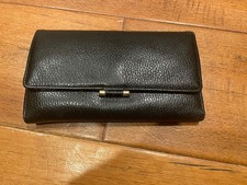 Vintage Black Genuine Leather Women s Clutch ...
