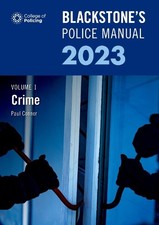 Blackstone's Police Manual Volume 1: C..., Connor, Paul