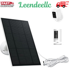 Ring Camera Solar Panel, Compatible with Ring Stick Up Cam Battery, Ring