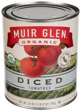 Muir Glen Organic Diced Tomatoes 28 oz (Pack of 12)