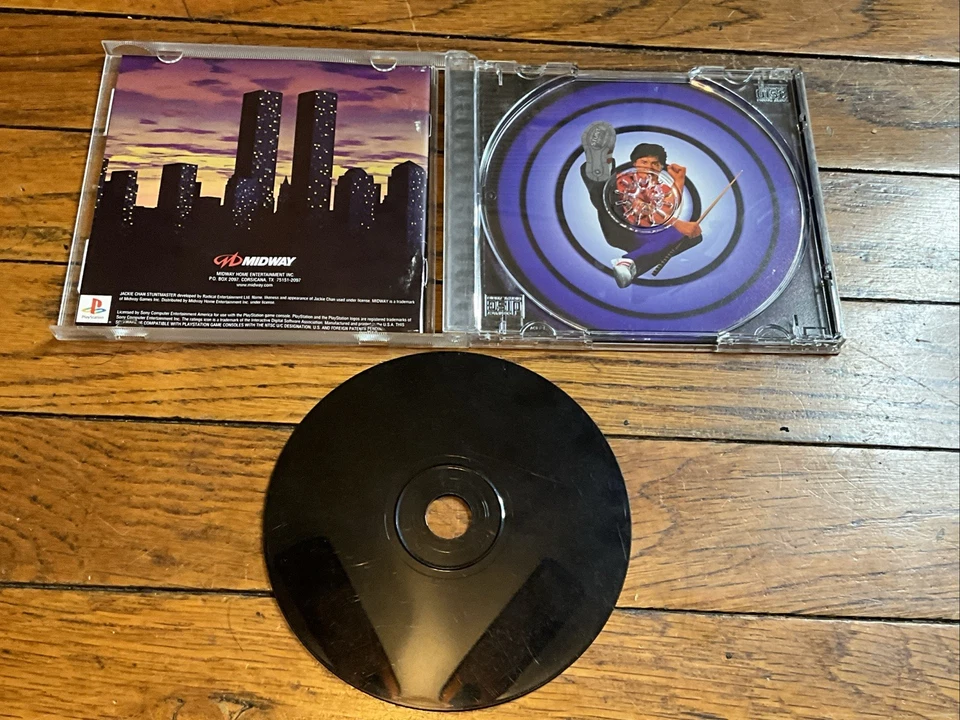 Jackie Chan's Stuntmaster Playstation 1 PS1, 2000 Complete Tested w/ Reg Card - Image 2 of 4