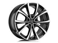 MSW 27T Alufelge 9,5X19 5X120 ET40 Schwarz Hochglanz Gloss Black