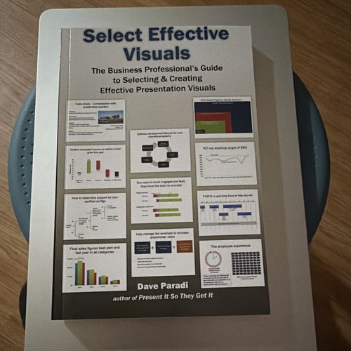 Select Effective Visuals by Dave Paradi Paperback Business Presentations Guide