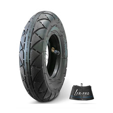 AR-PRO 200X50 Inflatable Inner Tube Tire Set for Electric Scooter, Black