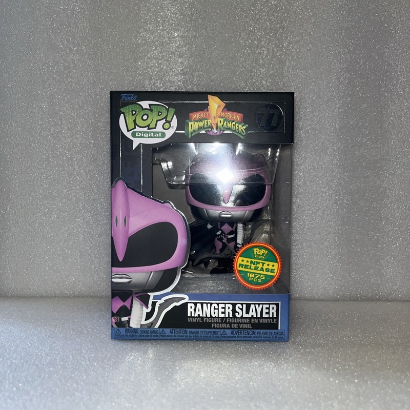 Funko Pop! Digital Mighty Morphin Power Rangers Ranger Slayer #77 1875 Pieces