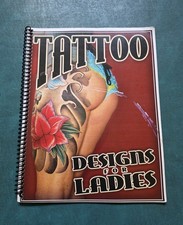 Tattoo Designs For Ladies Superior Tattoo Art Spiral Bound Softcover Rare