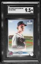 2022 Topps X MLB Players Exclusive Max Fried #42 SGC 9.5 Mint+ 1c0s