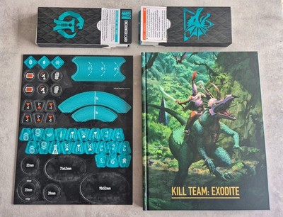 Warhammer 40k Aeldari / Eldar Kill Team Exodite: Exodites, Bücher und Karten NoS