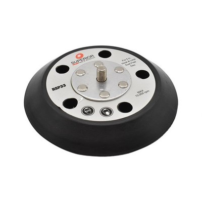 Superior Pads & Abrasives RSP33 5'' Diameter - 5/16''-24 UNF Threaded Shaft...