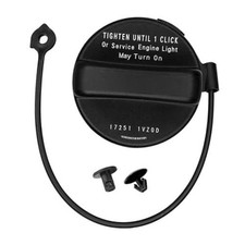 Gas Cap Replacement Fuel Cap, Leakproof Gas Tank Cover Automotive Black