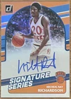 2020-21 MICHEAL RAY RICHARDSON DONRUSS SIGNATURE SERIES AUTO CARD!