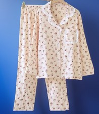 Pajama Cotton Pj Set Long Sleeve Ruffle Trim Shirt and Pants 2 Cute Valentine