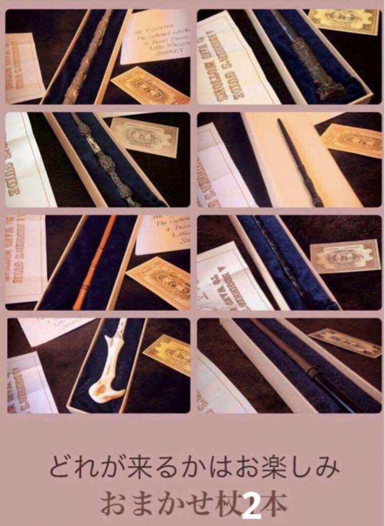 Harry Potter 2-Piece Wand Set Random Assortment Fast Delivery