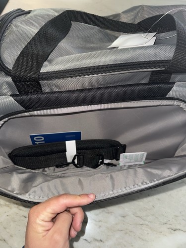 Samsonite Uintah Luggage 19” Boarding DUFFEL Bag Charcoal/black NEW w Tags - Picture 3 of 7