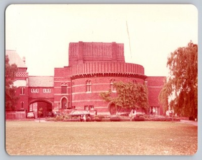 Royal Shakespeare Theatre 1970s Snapshot Photograph Stratford-upon-Avon UK