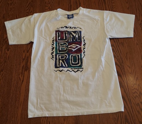 Umbro, Men's Vintage UMBRO Spell Out T-Shirt Size Medium
