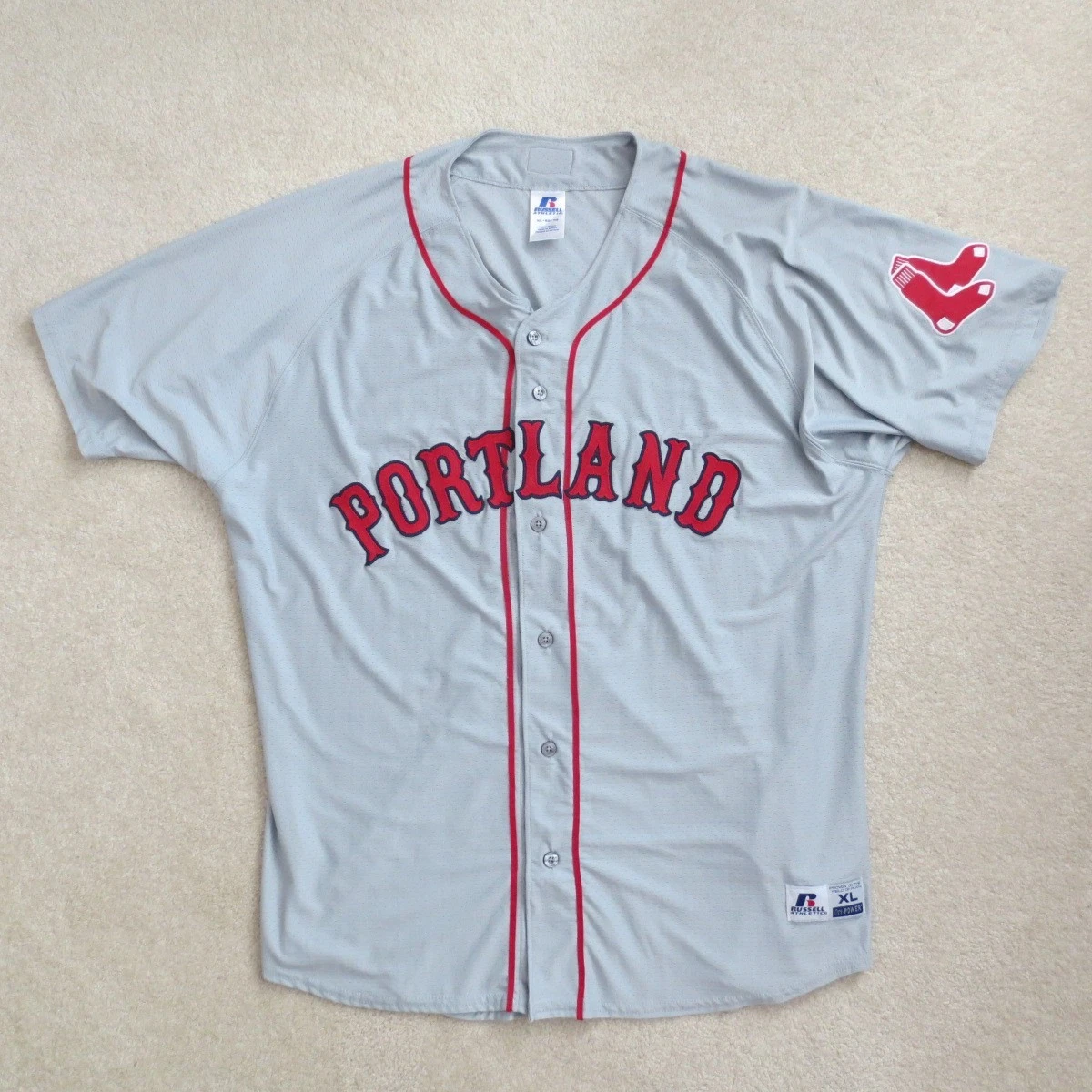Russel ラッセル MLB AA ポートランドシードッグス ユニフォーム Russel ラッセル MLB AA ポートランドシードッグス ユニフォーム