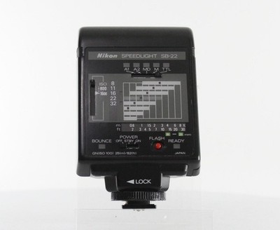 Nikon Speedlight SB-22 Shoe Mount Flash for Nikon for sale online