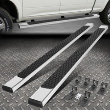 For 09-24 Dodge Ram Pickup Crew Cab 5 Flat Ss Side Step Nerf Bar Running Boards For 09-24 Dodge Ram Pickup Crew Cab 5 Flat Ss Side Step Nerf Bar Running Boards