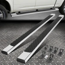 FOR 09-24 DODGE RAM PICKUP CREW CAB 5" FLAT SS SIDE STEP NERF BAR RUNNING BOARDS