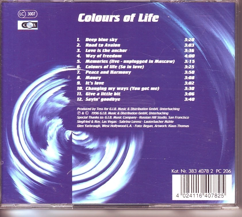 Fancy - Colours of Life, CD, mit Sticker, Disco, Pop, Italo - Bild 2 von 2