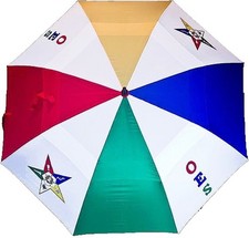 Eastern Star Wind Resistant Auto Open Jumbo Umbrella 30"