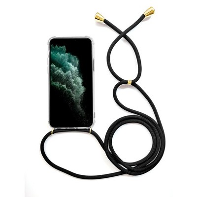 Handyhülle mit Band Kordel Kette zum Umhängen Apple iPhone 14 / 15 / 16 / 17 