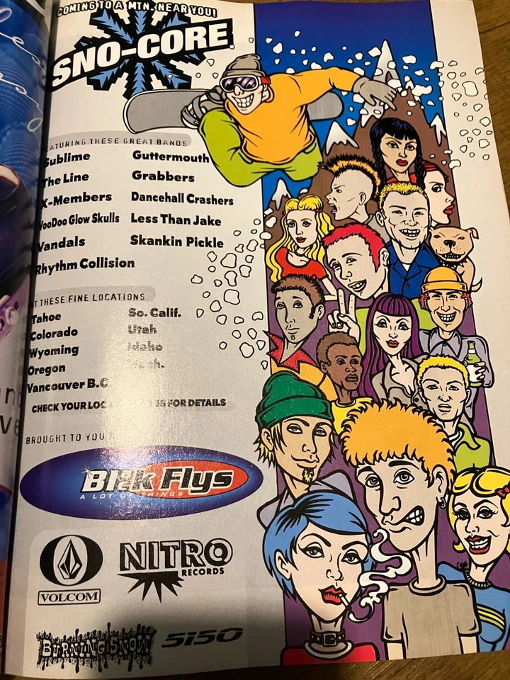 Transworld Snowboarding Magazine January 1996 Rare 90's Vintage Mag - Image 4 of 4