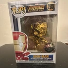 Funko Pop! Vinyl Marvel Avengers Infinity War Iron Man Gold Exclusive #285