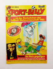 Bastei Comic / Sport-Billy Nr. 41 (mit WM82 Bild Serie 2. Teil) / Z2