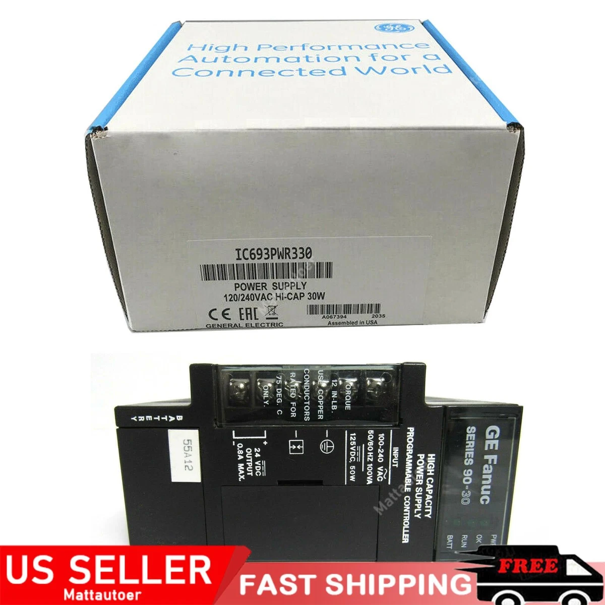 GE Fanuc Industrial Power 90-30 Controller Platform Supplies for