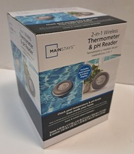 Mainstays 2-in-1 Wireless Thermometer & PH Reader Mainstays 2-in-1 Wireless Thermometer & PH Reader - Image 1