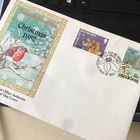 isle of man Stamps First Day Cover FDC Christmas  1982 Unaddressed