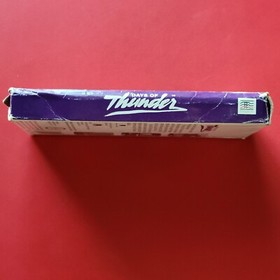 Juego Nintendo NES Days of Thunder con Caja y Manual Funciona Tom Cruise Racing