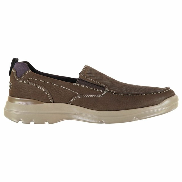 Trainers Mens Brown Casual Slip 