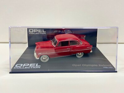 Opel Collection 1:43 Opel Olympia Rekord 1956 - 1957 rot ,,Neu in OVP,, (74)